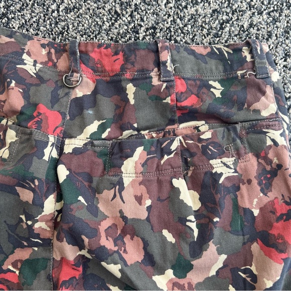 Anthropologie Pilcro Printed Cargo Wide Bootcut Pants - ALTERED - Picture 8 of 11